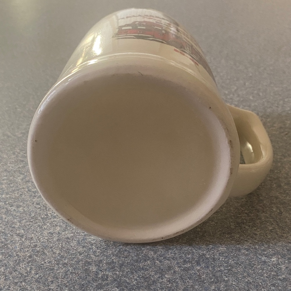 Tallman Fire Department Cream Stein Mug Collectible - Picture 3 of 6